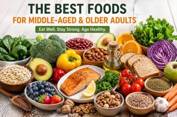 THE BEST FOODS FOR MIDDLE-AGED AND OLDER ADULTS
